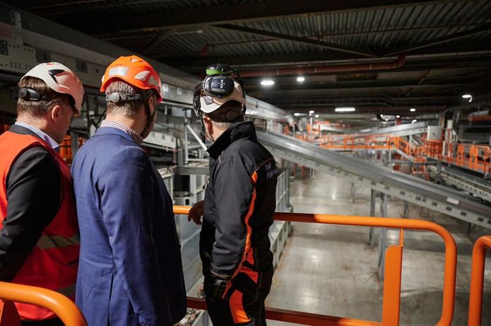 Site Zero瑞典包裝分選廠的陶朗分選設備