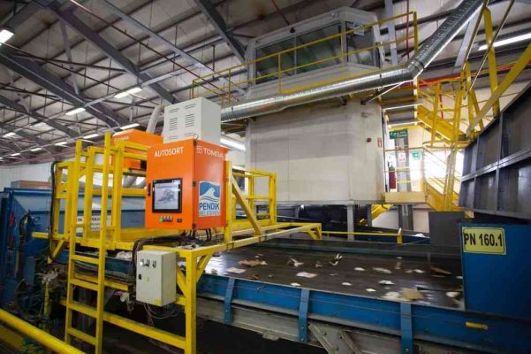 PENYAPSAN設施內安裝TOMRA AUTOSORT?機器